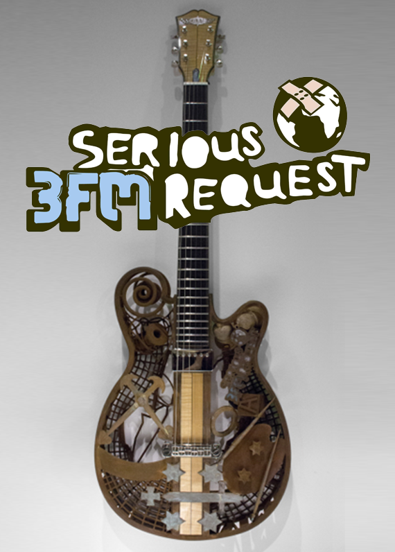3D-geprinte gitaar voor Serious Request